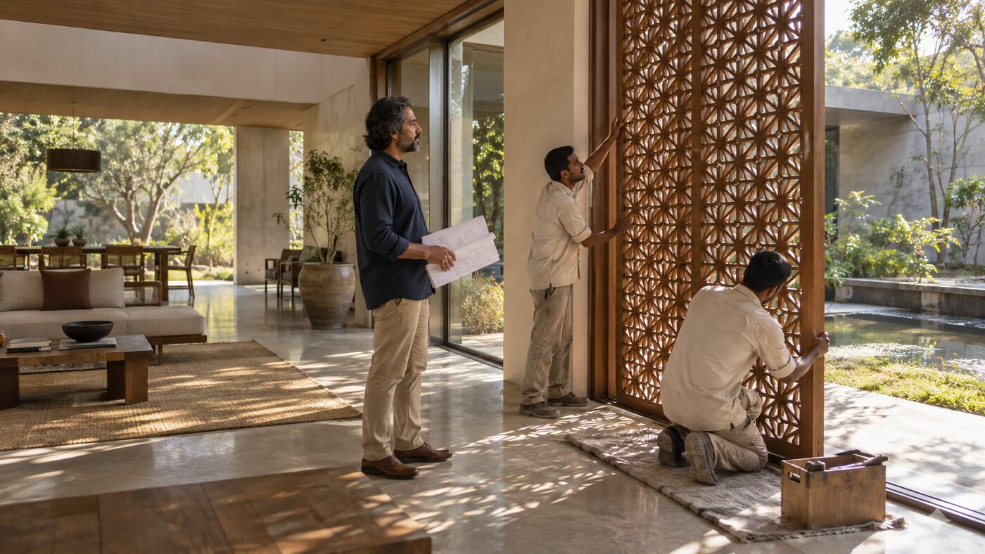 Indian Residential Design Returns to Climate and Craft — StructureTooBIG editorial cover