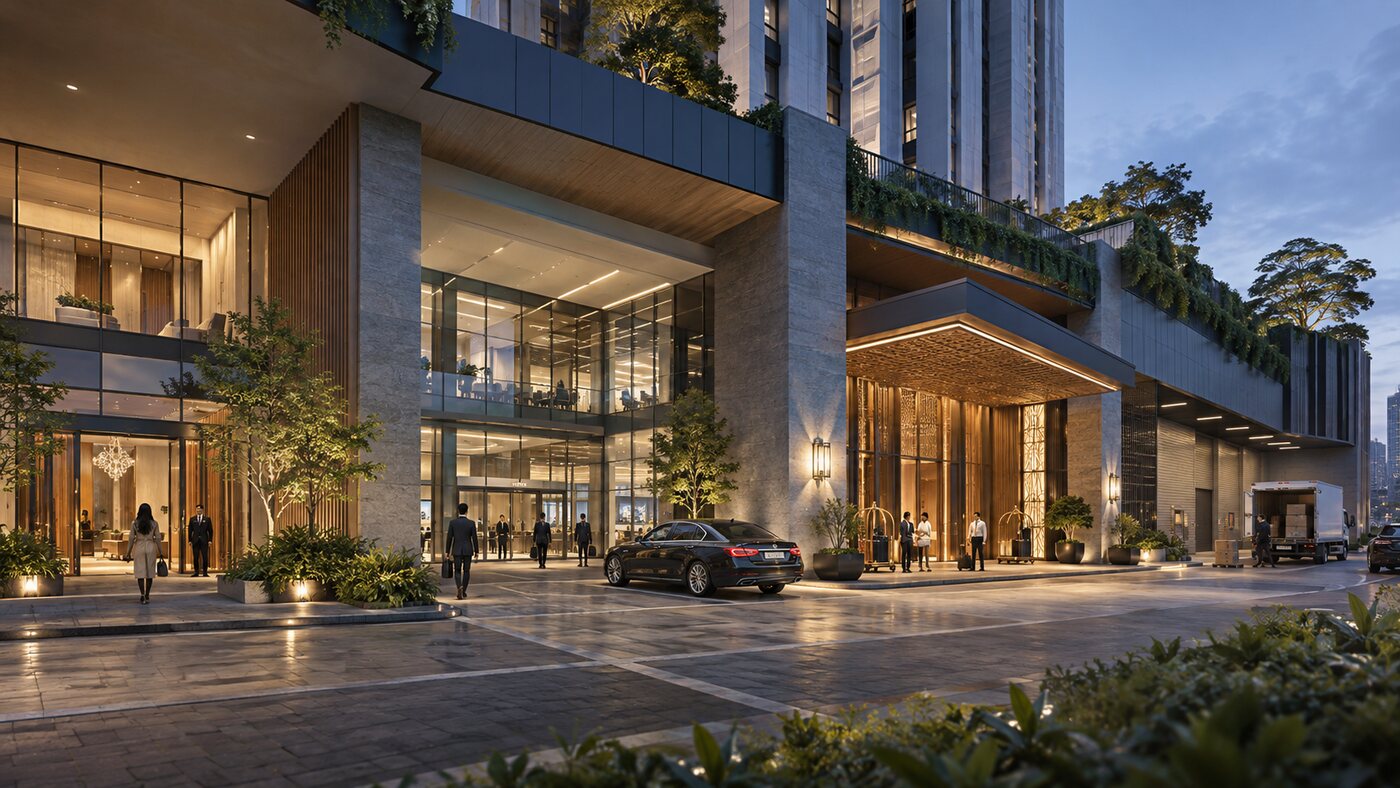 The Hidden Logistics Inside a Mixed-Use Tower — StructureTooBIG editorial cover